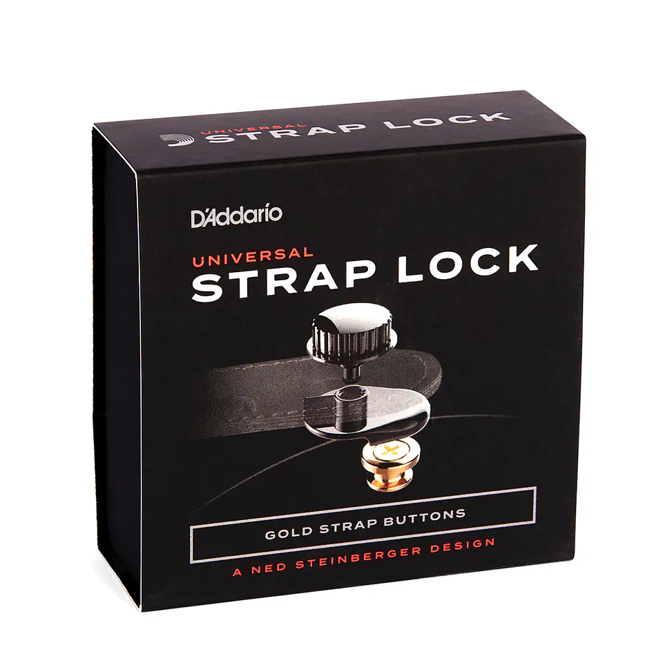 Strap Lock Gold PW-SLS-03 Daddario 4