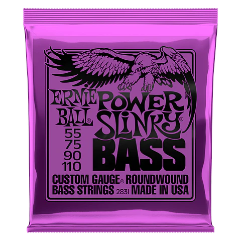 Cuerdas Bajo Eléctrico Power Slinky 55-110 Ernie Ball 2831