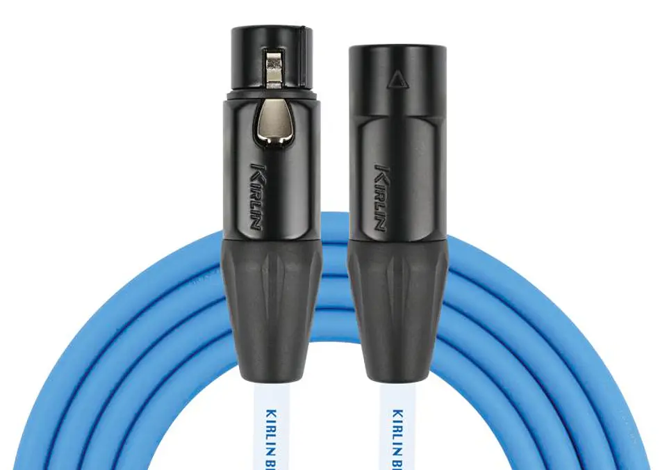 Cable Micrófono Kirlin blue-Line XLR 3M Blm-220-BEG 1