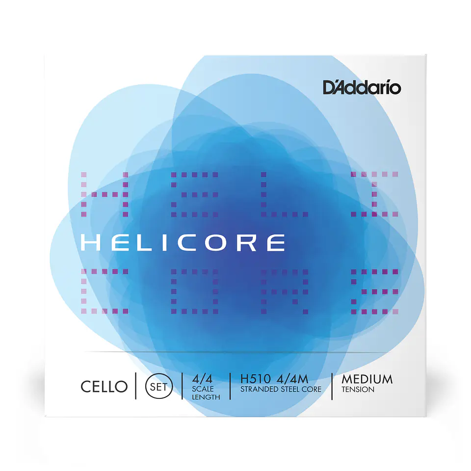 Set de cuerdas Cello 4/4 Helicore Med H510 4/4M Daddario 2