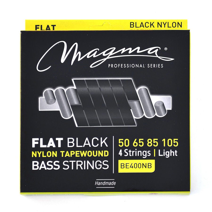 Set de Cuerdas Bajo Eléctrico Flat BE400NB Magma