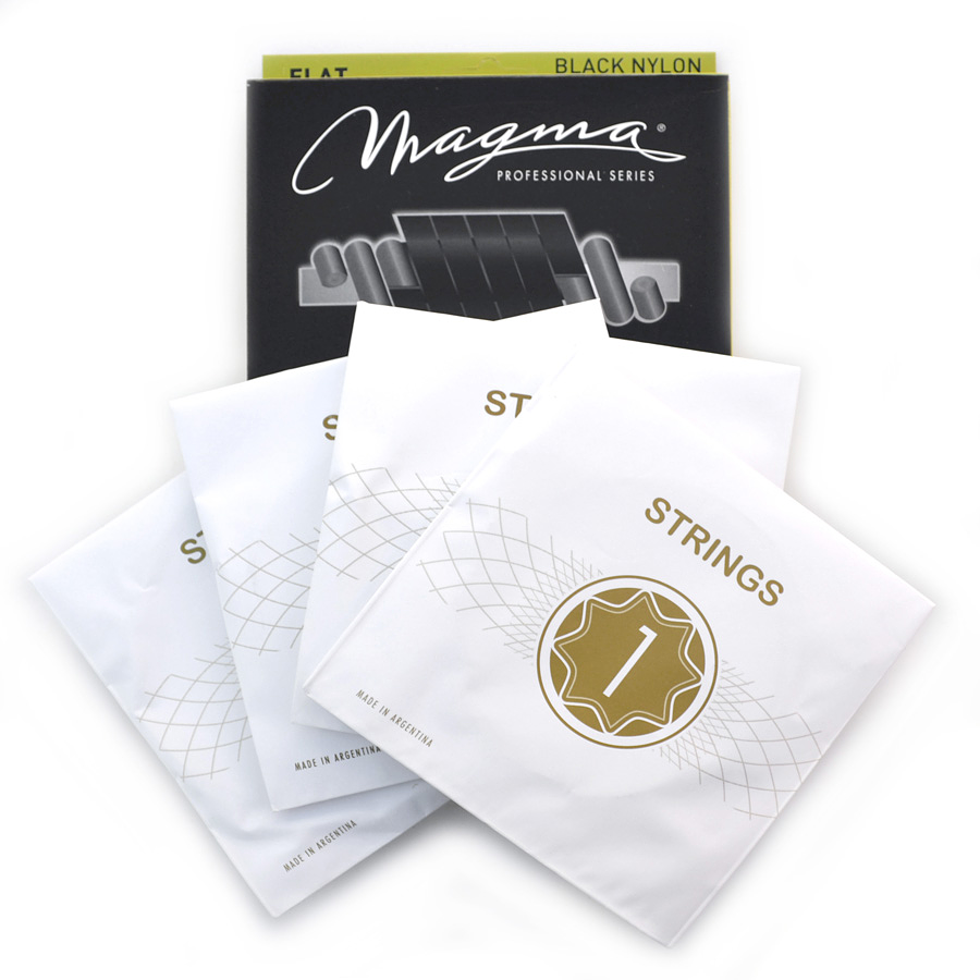 Set de Cuerdas Bajo Eléctrico Flat BE400NB Magma