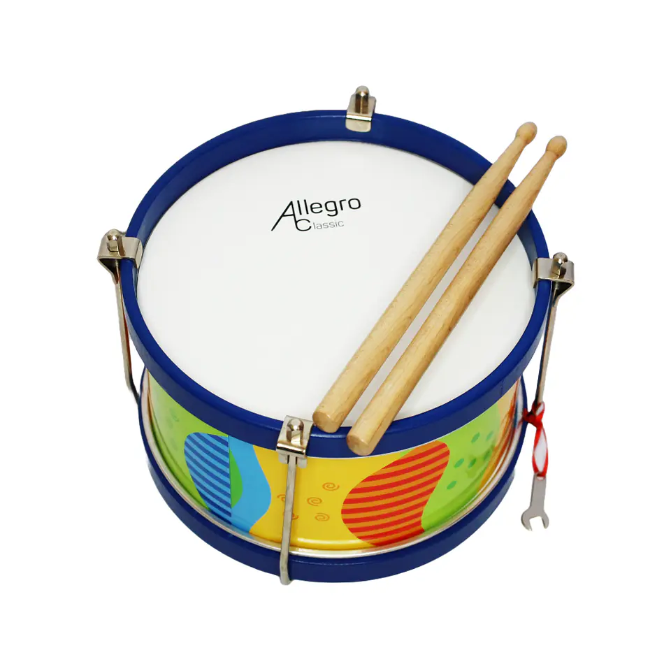 Tamborín Para Niños 8'' Diseño Multicolor ALL-TK-D Allegro 1