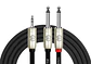 Cable Y Kirlin MiniPlug - 2 Mono Plug 1m Y-362PRL - Miniatura 1