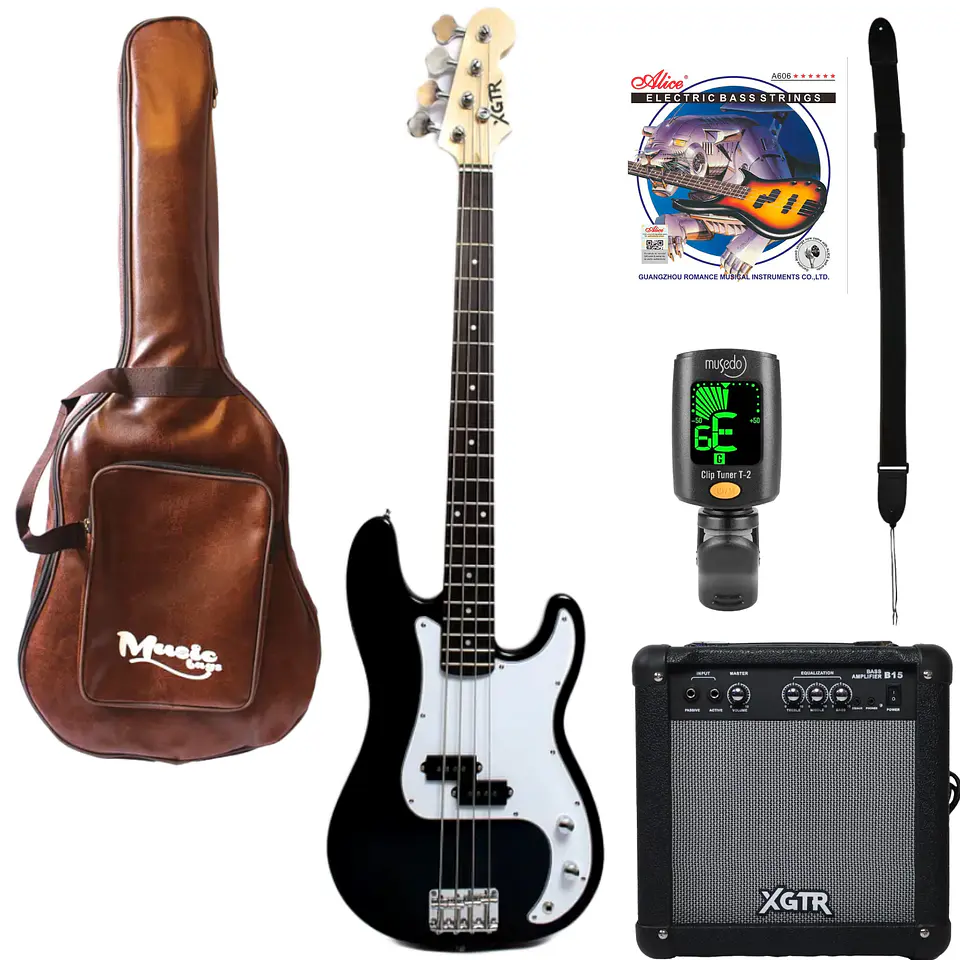 Pack bajo eléctrico PB100-BL Blue XGTR 1