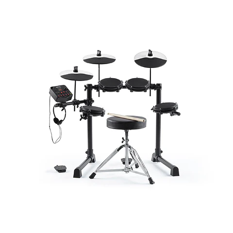 Batería Electrónica Con Sillín Debut Kit Alesis