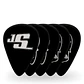 Uñetas Satriani Black (.70mm) 10 pack 1CBK4-10JS Daddario - Miniatura 1