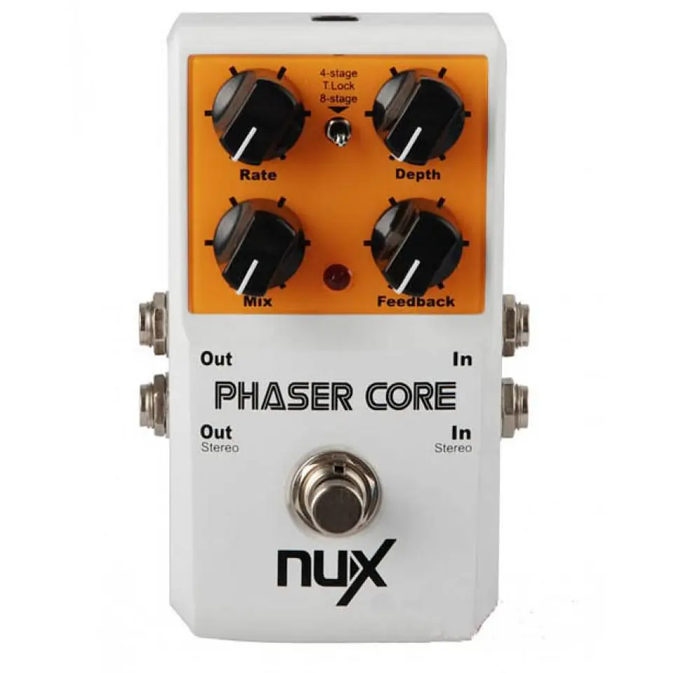 Pedal Stompbox Efecto Guitarra Phaser Core NUX 1