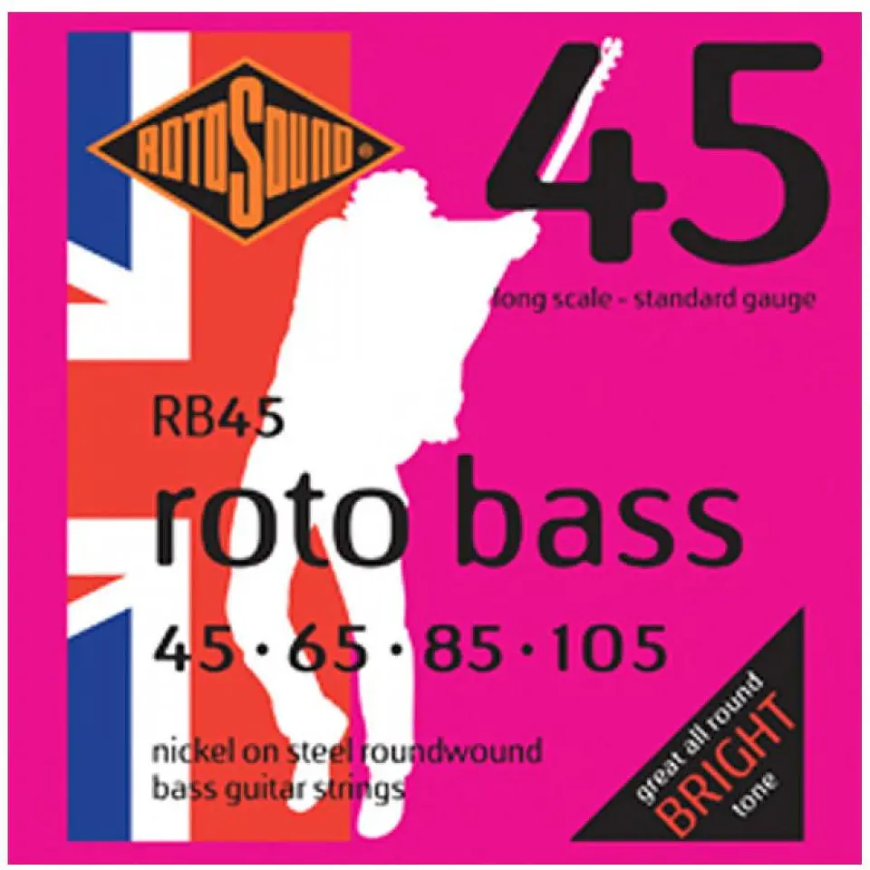 Set Bajo Eléctrico Roto Bass 45-105 Rb45 1