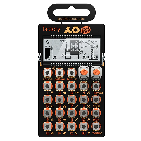 Te Pocket Operator Po-16 Factory
