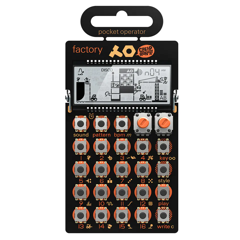 Te Pocket Operator Po-16 Factory 1