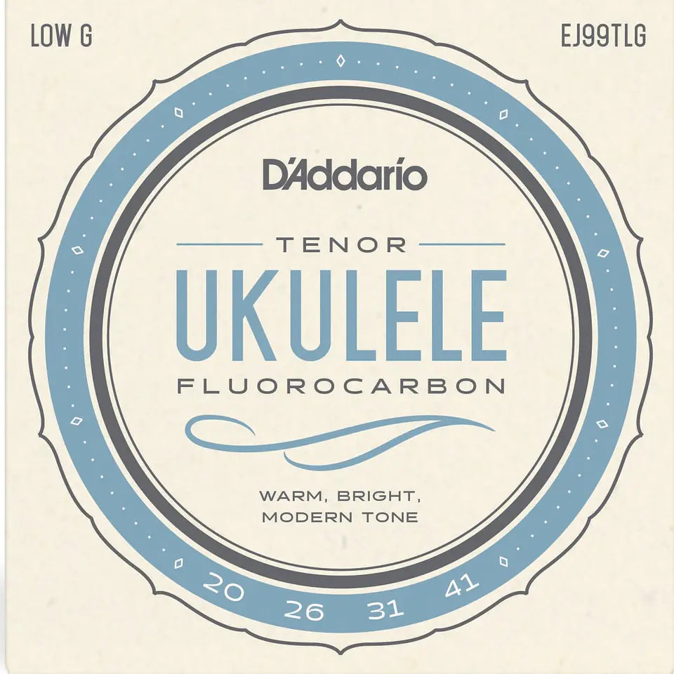 Set Cuerdas Ukelele Tenor Low G EJ99TLG Daddario 1