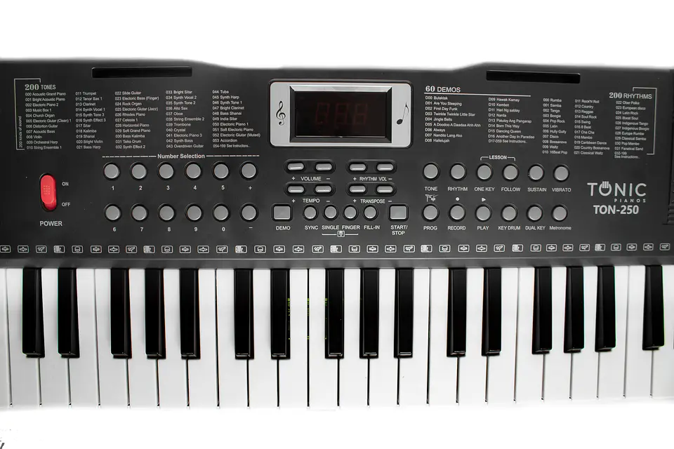Teclado Musical Piano 61 Notas Ton-250 Tonic 2
