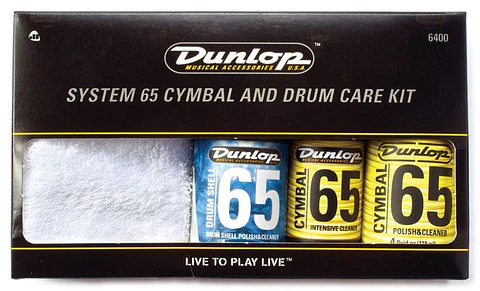 Set Limpieza Dunlop para Platillos y Batería/Percusión Dunl6400