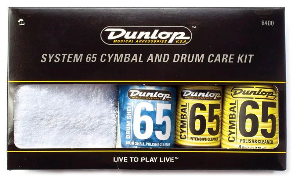 Set Limpieza Dunlop para Platillos y Batería/Percusión Dunl6400 2