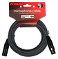 Cable Micrófono Negro Kirlin 6Mts Mpc-470Pb-6 - Miniatura 1