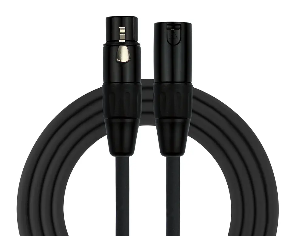 Cable Micrófono Negro Kirlin 6Mts Mpc-470Pb-6 4