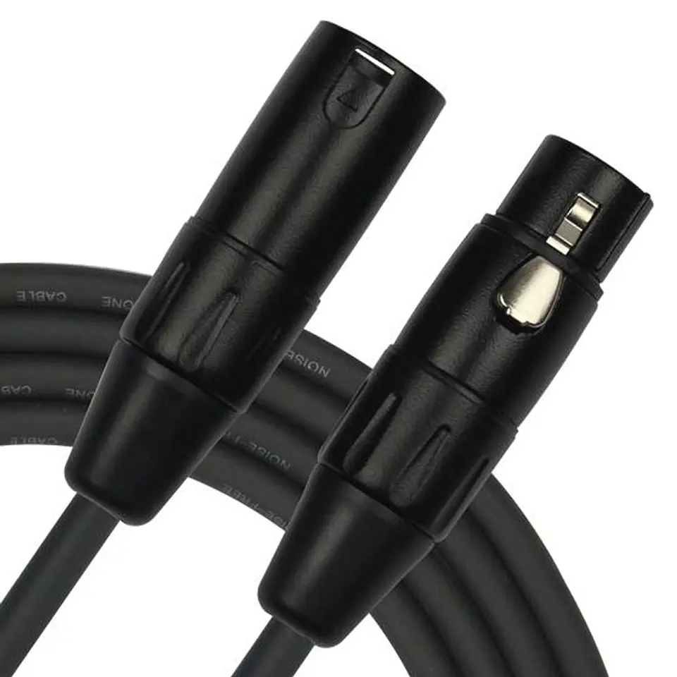 Cable Micrófono Negro Kirlin 6Mts Mpc-470Pb-6 5