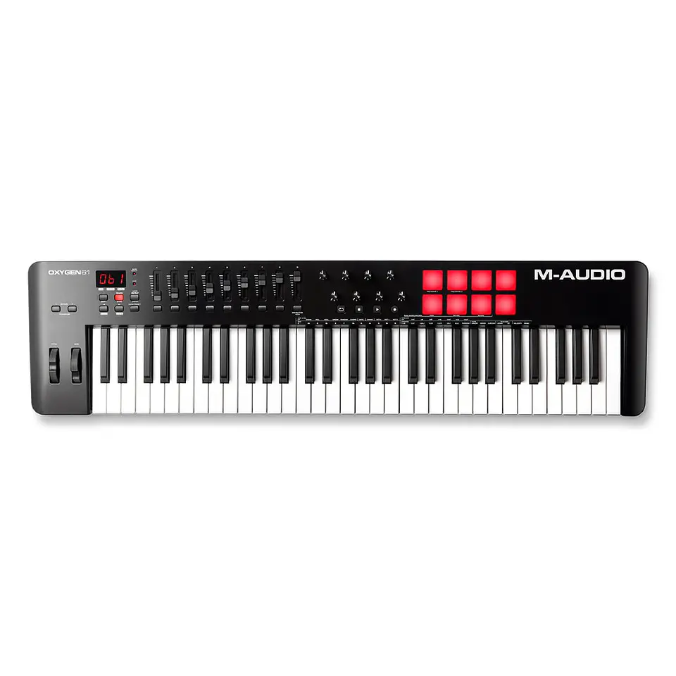 Controlador Midi Oxygen 61 Mkv M-Audio 1