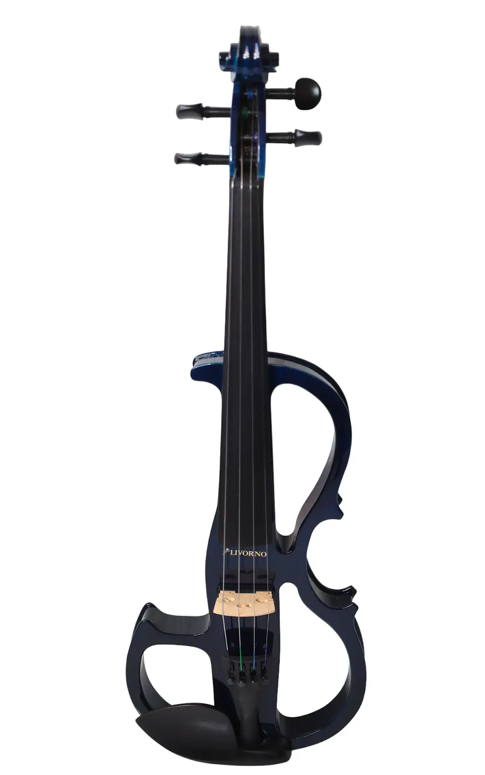 Violín Eléctrico Livorno 4/4 Azul LIV-E-41BL 1