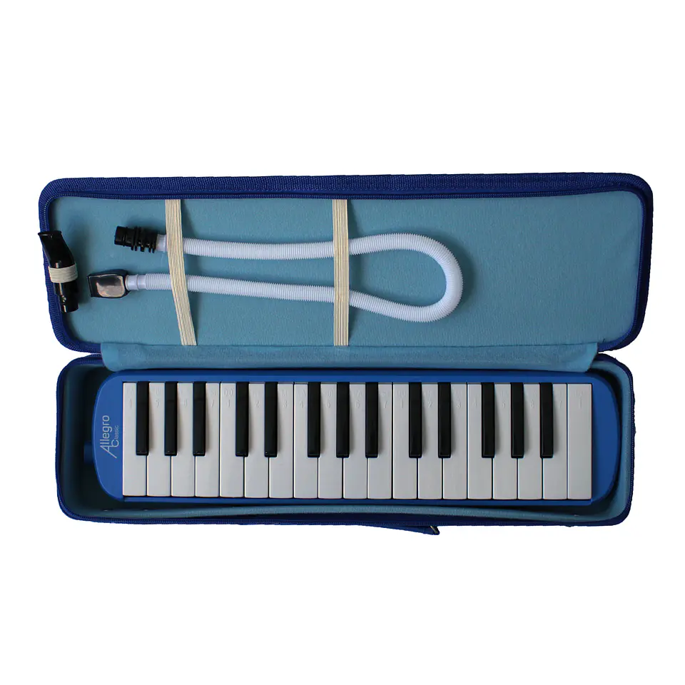 Melódica 32 Notas Allegro Classic Color Azul. All32Bl-D 2