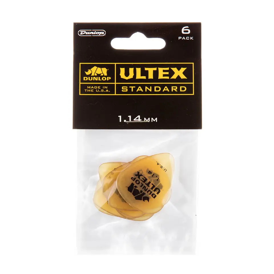 Uñetas Dunlop 421 Ultex Standard 1.14 6 Pack 3