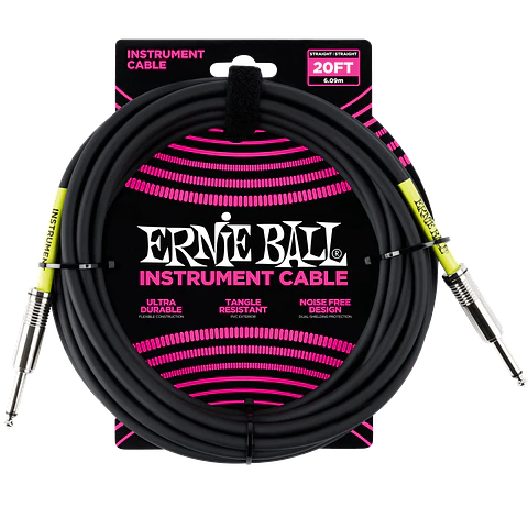 Cable de Instrumento Plug de 6 Metros Ernie Ball 6046
