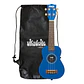 Full Pack Ukelele Kala Ukadelic Soprano Blueink + Afinador Cromático Clip + Correa Allegro - Miniatura 2