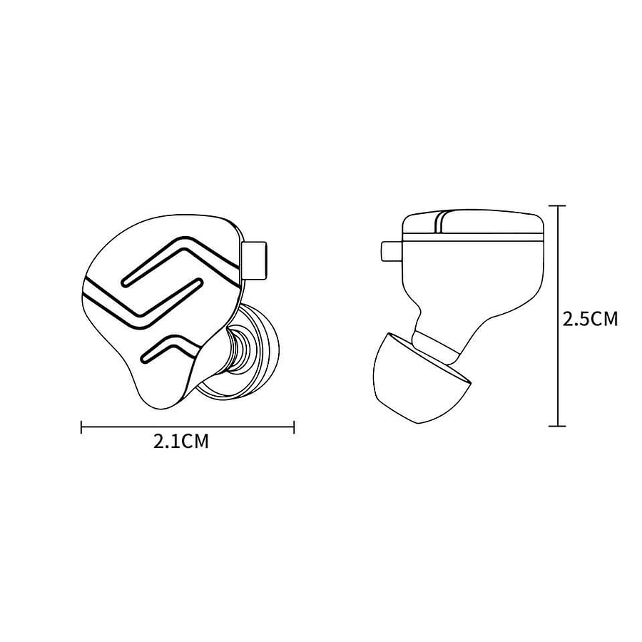 Audífono ZES-MIC KZ