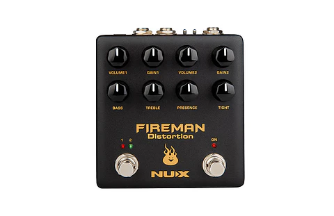 Pedal de Efecto NUX Distorsión Fireman NDS-5