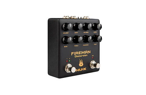 Pedal de Efecto NUX Distorsión Fireman NDS-5