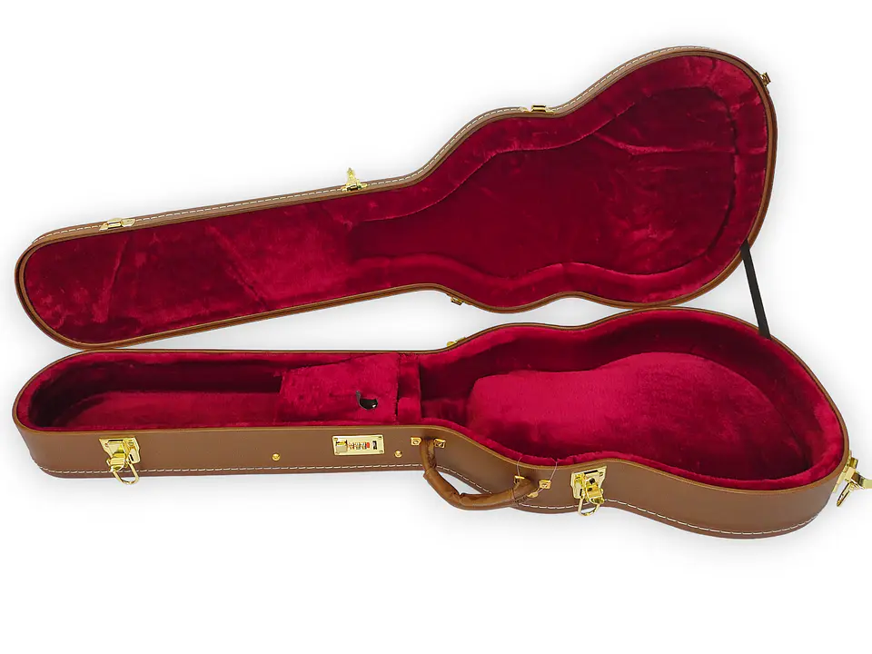 Case Music Bags para Guitarra Eléctrica Les Paul Café MUB-11EG 5