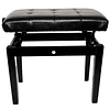 Banca Piso Silla Piano Negro Ajustable Deluxe Taurus TAU-070