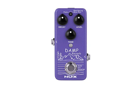 Pedal de Efecto Reverb NUX para Guitarra Eléctrica NRV-3