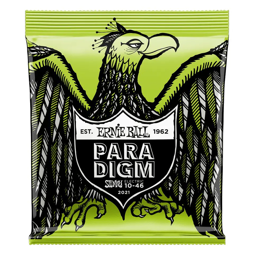 Set de Cuerdas Ernie Ball para Guitarra Eléctrica Slinky Paradigm 10–46 2