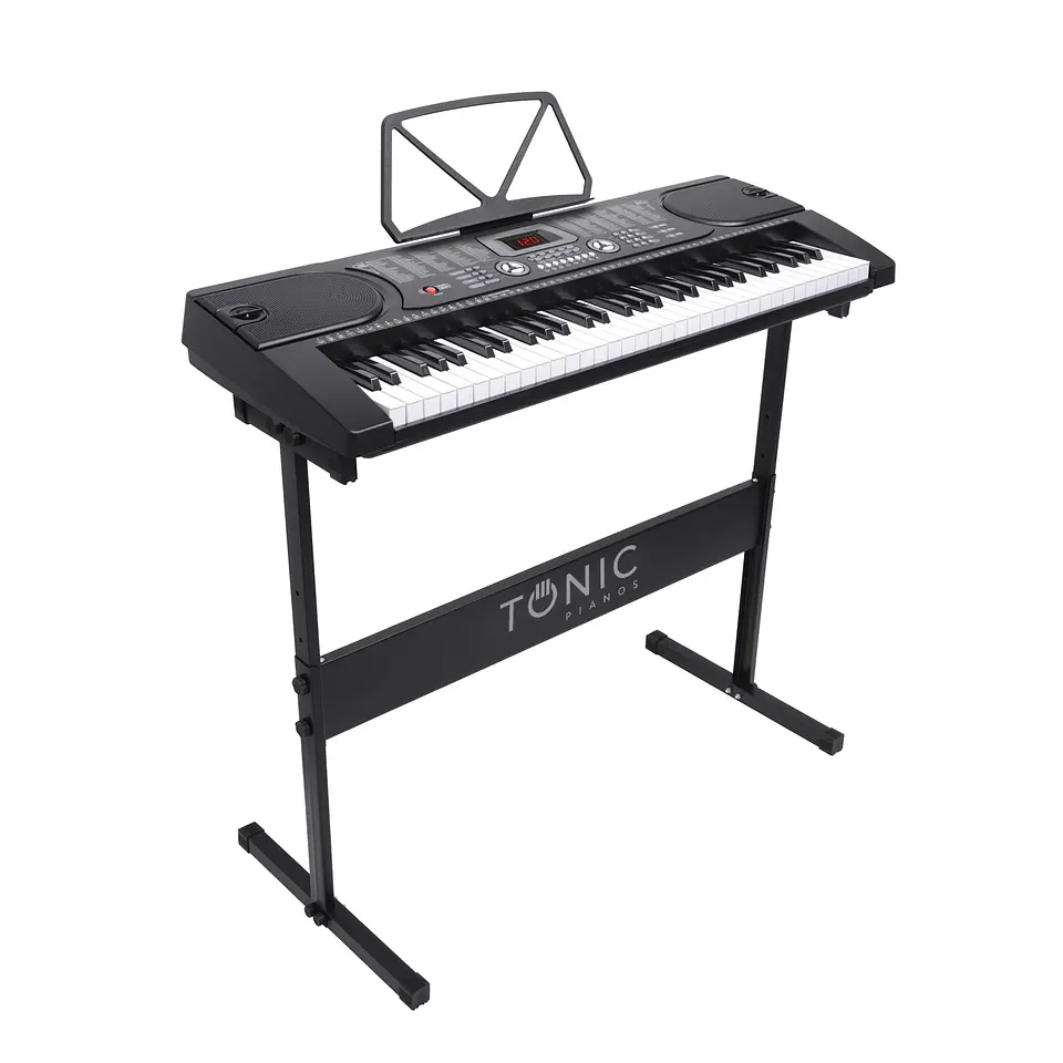 FULL PACK TON-600 TECLADO 61 NOTAS TONIC+STAND+SILLA Open Box 3