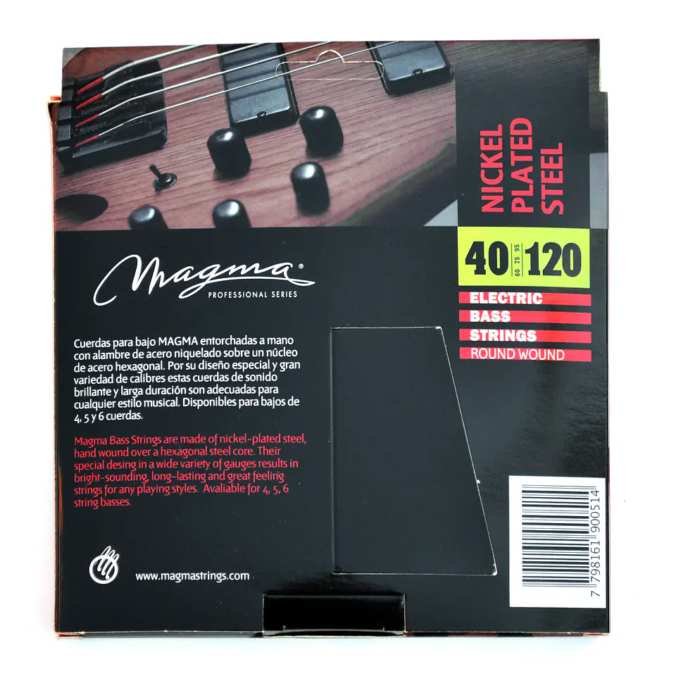 Set de Cuerdas Bajo Eléctrico  BE145N Magma 2