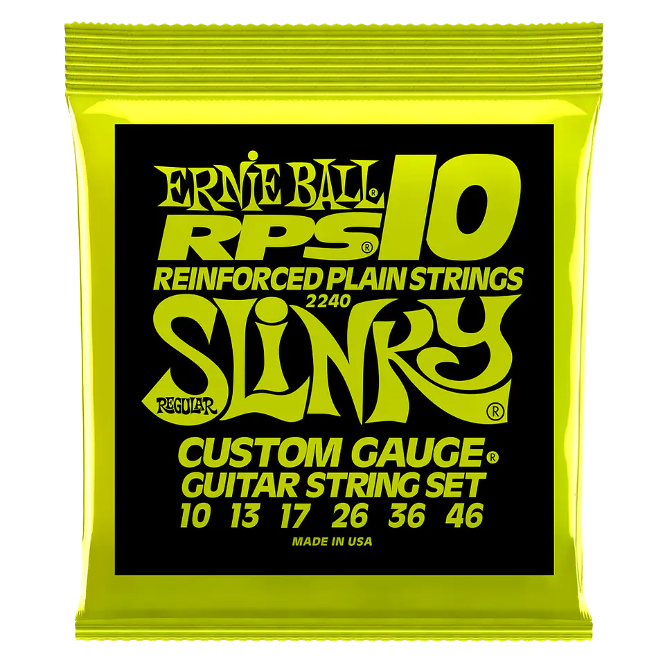 Set de cuerdas Ernie Ball Regular Slinky Rps 10 – 46 1