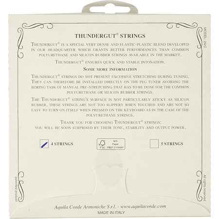 Set 4 Ubass Aquila Thunderugut 68U