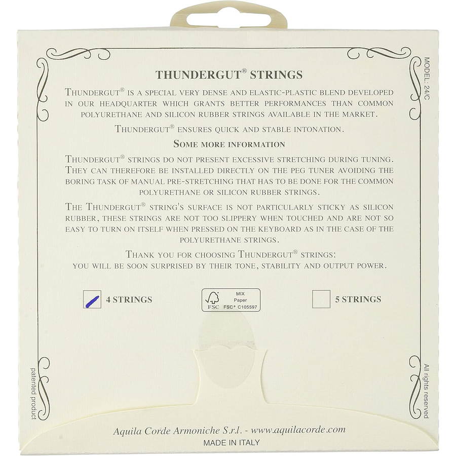 Set 4 Ubass Aquila Thunderugut 68U
