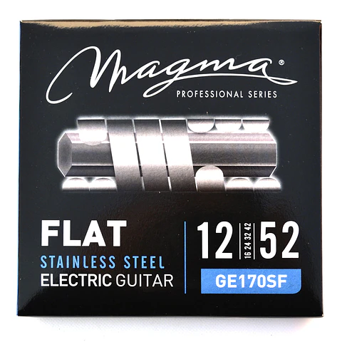 Set Cuerdas Guitarra Eléctrica  Flat GE170SF Magma