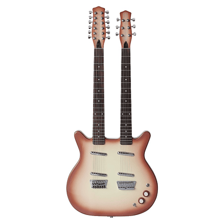 Guitarra Eléctrica Danelectro Doble 6/12 Dbn 612 Cob