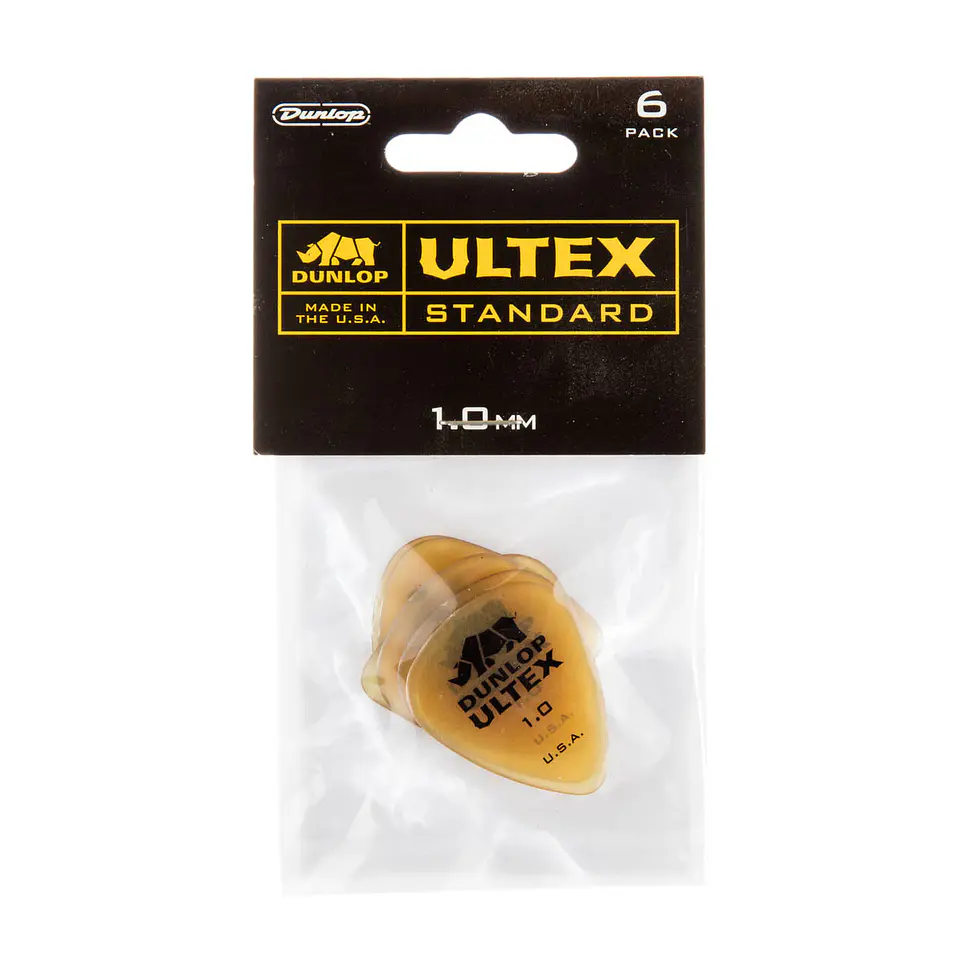 Uñetas Dunlop 421 Ultex Standard 1.0 6 Pack 3