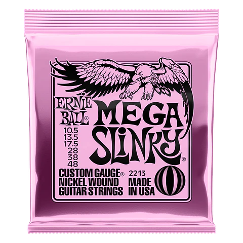 Cuerdas de guitarra eléctrica Mega Slinky Nickel Wound