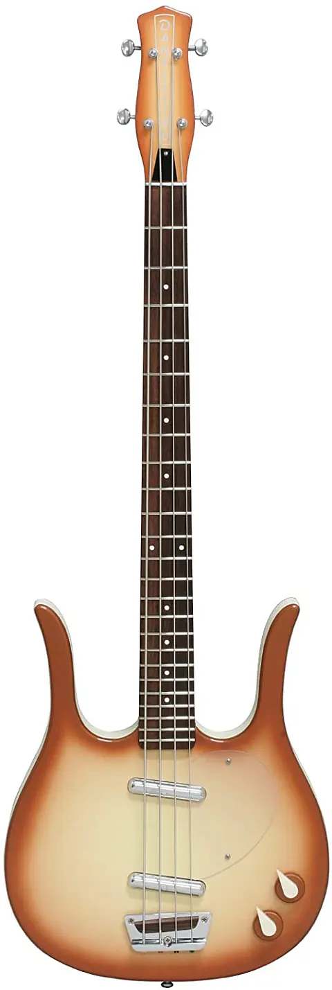 Bajo Danelectro 58 Longhorn - Copper Burst