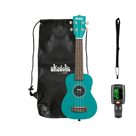 Pack Ukelele Uk Kala S.Lochness+Afinador Clip+Correa Allegro