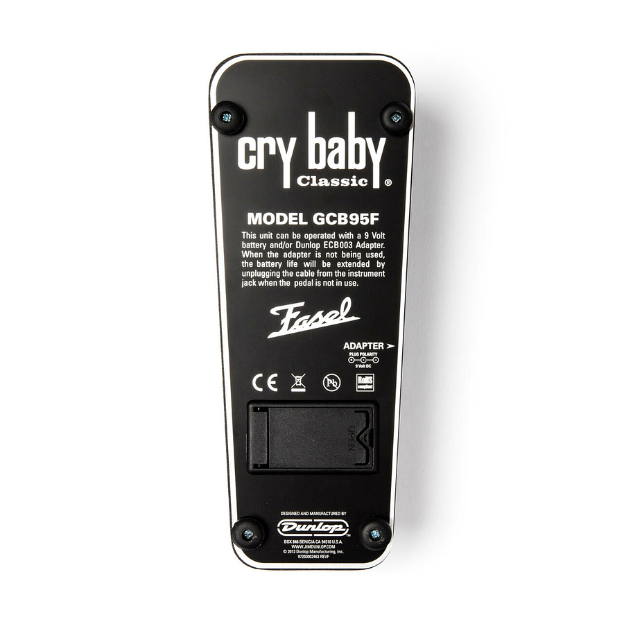 Pedal Crybaby/WAH GCB95F Dunlop