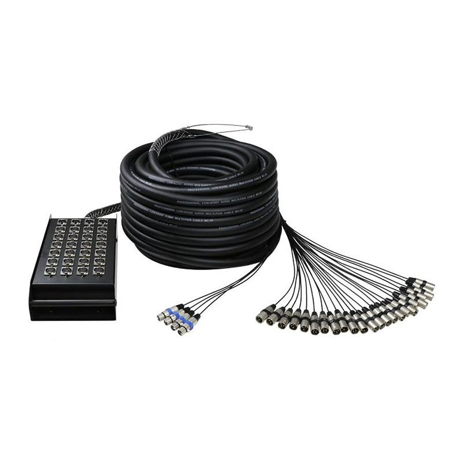 Cable Multipar 30 Mt - 28 Canales - 4 Envíos Mtb-2801-30