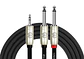 Cable Y Kirlin MiniPlug - 2 Mono Plug 2m Y-362PRL - Miniatura 1