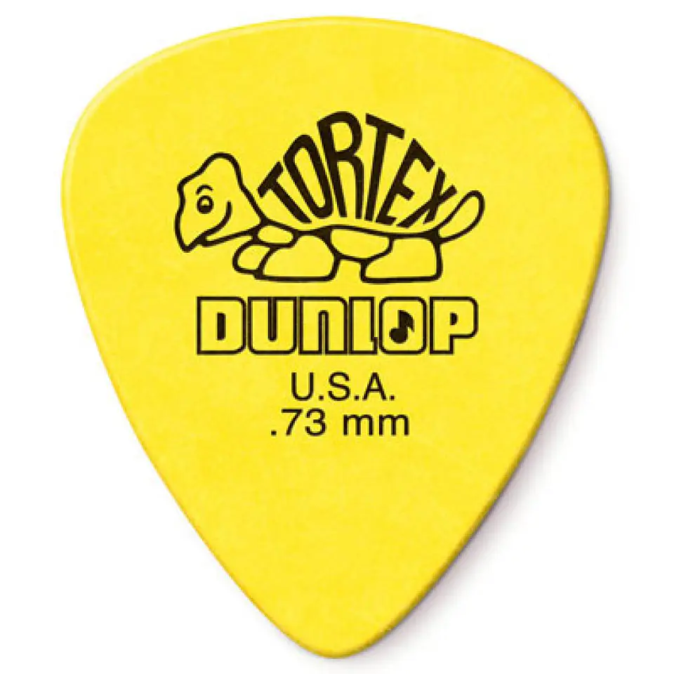 Uñetas Dunlop 418 Tortex Standard 0.73mm Pack 12un 1